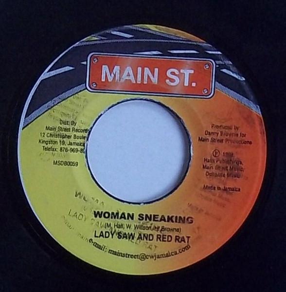 Lady Saw, Red Rat, Danny Browne - Woman Sneaking / Heavy Metal