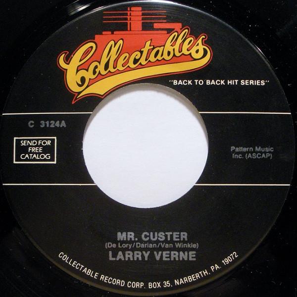 Larry Verne, Cannibal & The Headhunters - Mr. Custer / Land Of 1000 Dances