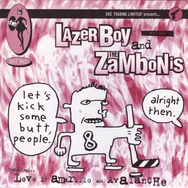 Lazerboy, The Zambonis - Love In Amarillo / Avalanche