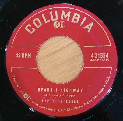 Lefty Frizzell - Heart's Highway / I'm A Boy Left Alone