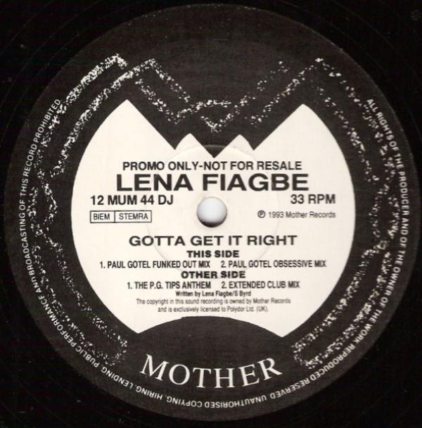 Lena Fiagbe - Gotta Get It Right