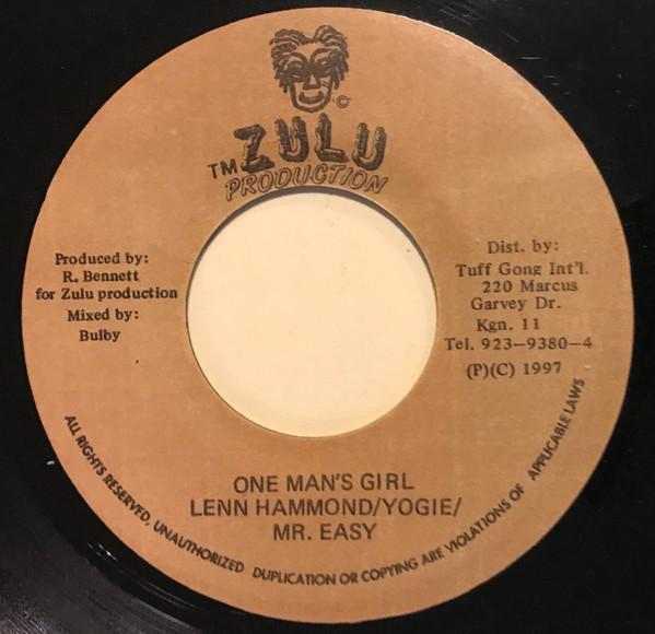 Lenn Hammond, Yogie, Mr. Easy - One Man's Girl