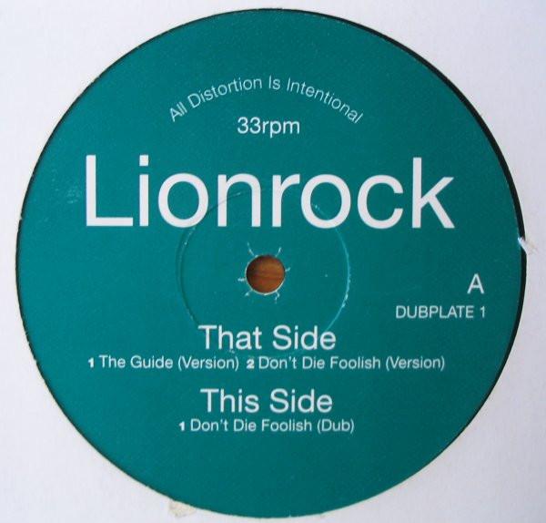 Lionrock - Dubplate 1 EP