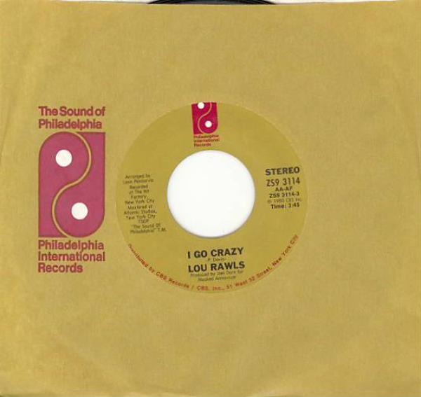Lou Rawls - I Go Crazy