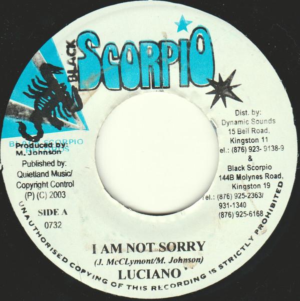 Luciano (2) - I Am Not Sorry