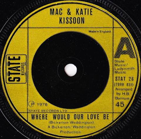 Mac And Katie Kissoon - Where Would Our Love Be
