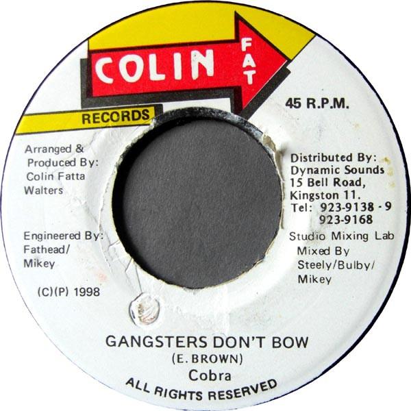 Mad Cobra, Steely & Clevie - Gangster's Don't Bow / Version Shatta