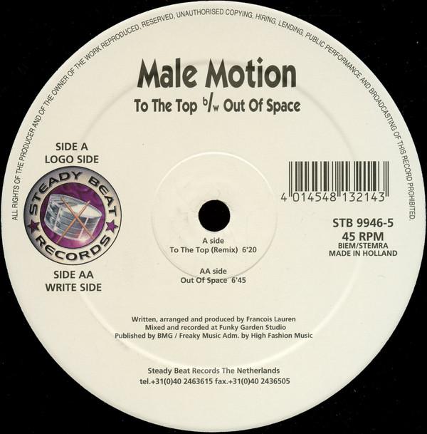 Male Motion - To The Top / Out Of Space