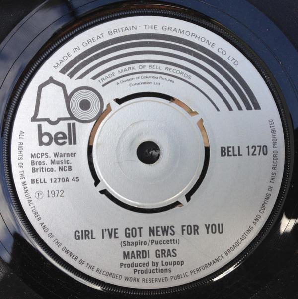 Mardi Gras - Girl, I`ve Got News For You
