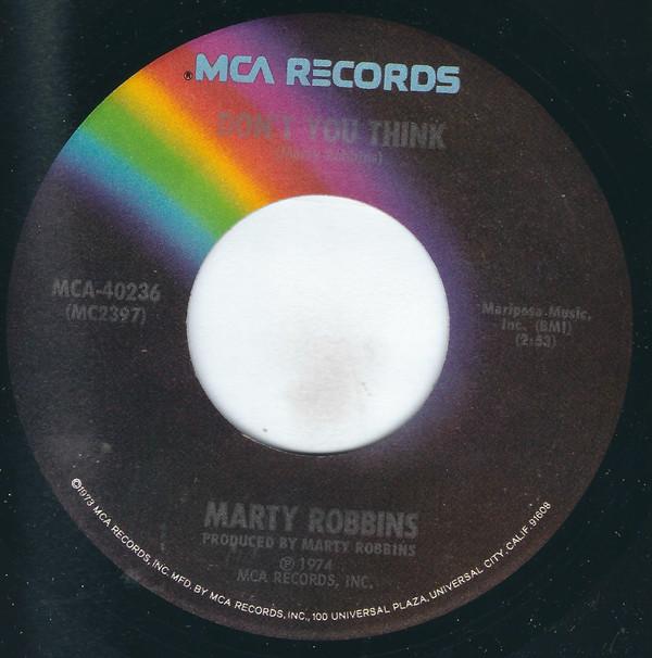 Marty Robbins - Don't You Think
