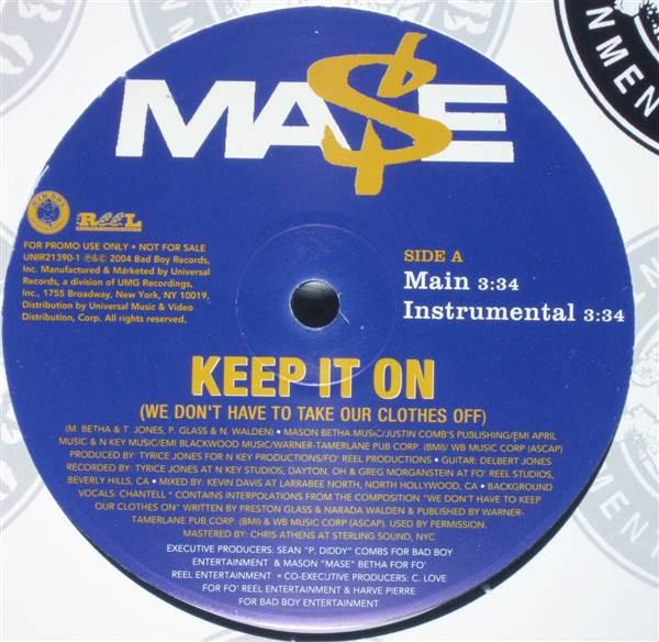 Mase - Keep It On