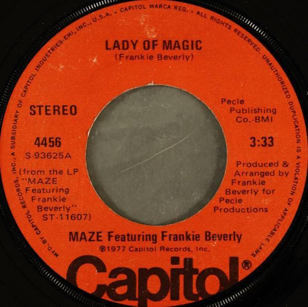 Maze Featuring Frankie Beverly - Lady Of Magic