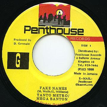Mega Banton, Tanto Metro - Fake Names
