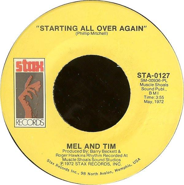 Mel & Tim - Starting All Over Again / It Hurts To Want It So Bad