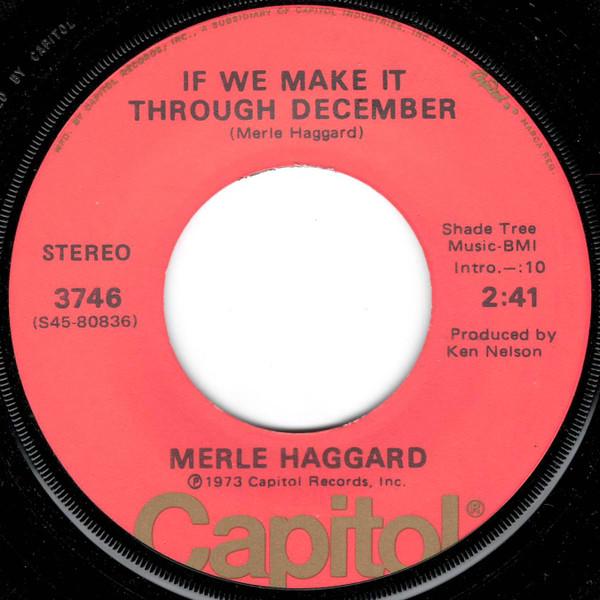 Merle Haggard - If We Make It Through December / Bobby Wants A Puppy Dog For Christmas