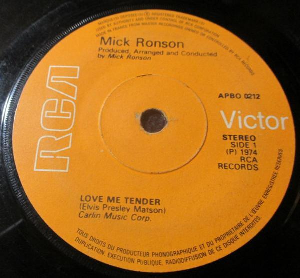 Mick Ronson - Love Me Tender