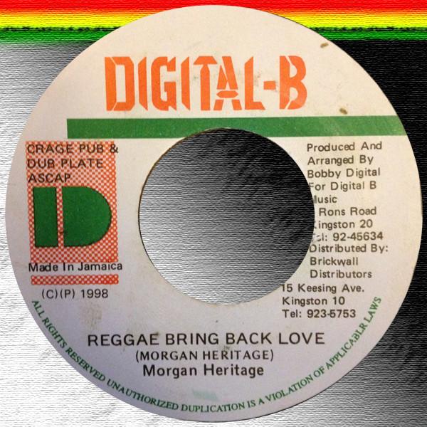 Morgan Heritage - Reggae Bring Back Love