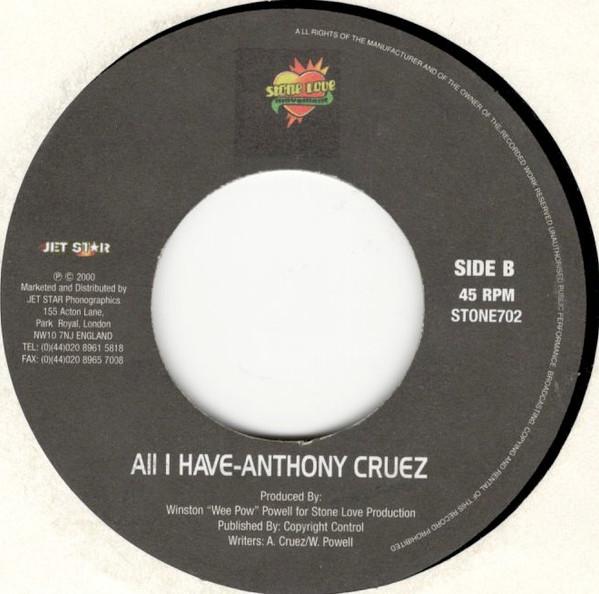 Mr. Vegas, Anthony Cruz - Hype Flop / All I Have