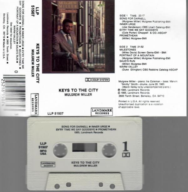 Mulgrew Miller - Keys To The City
