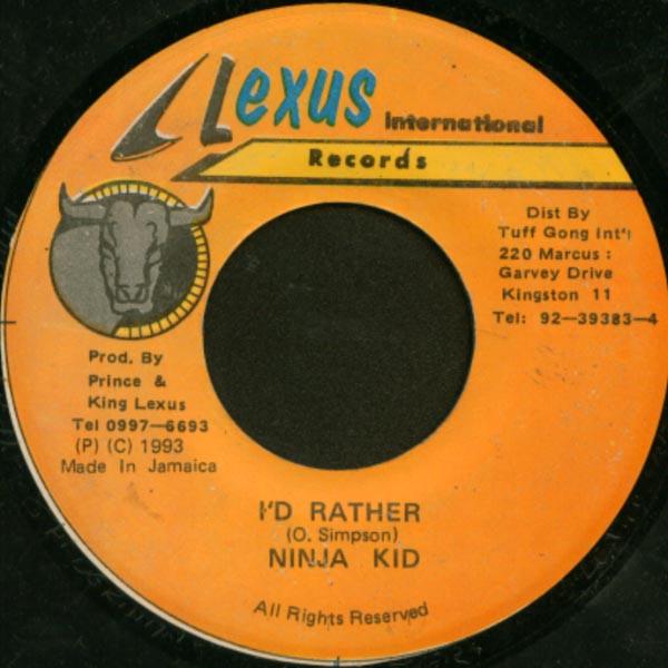 Ninja Kid - I'd Rather