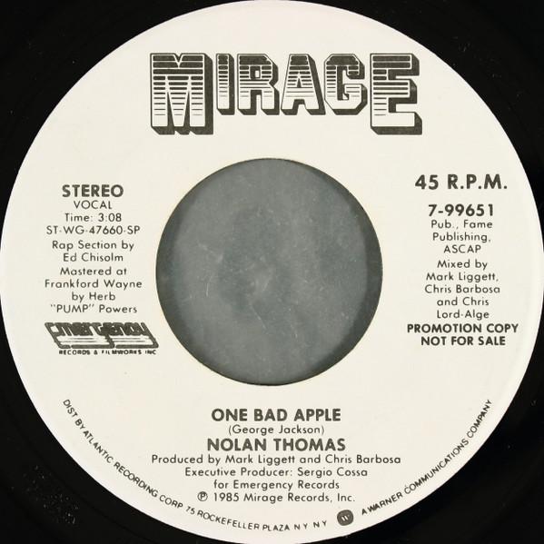 Nolan Thomas - One Bad Apple