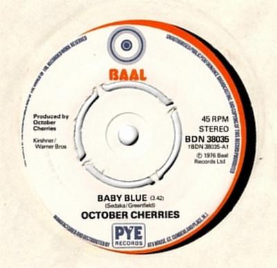 October Cherries - Baby Blue