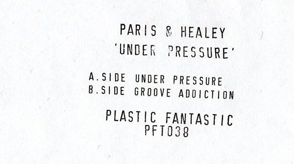 Paris & Healey - Under Pressure