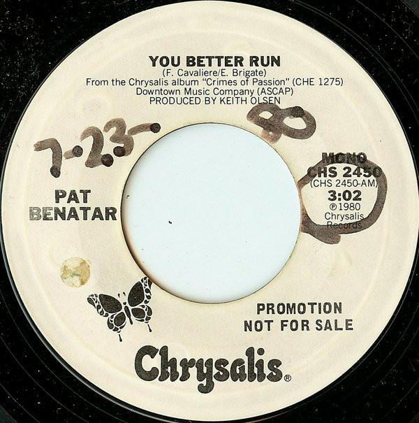 Pat Benatar - You Better Run