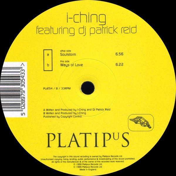 Patrick Reid, I-Ching - Soulstorm / Ways Of Love