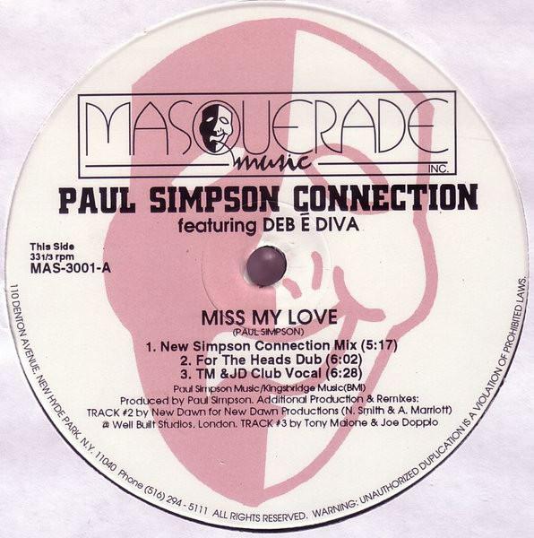 Paul Simpson Connection, Deb É Diva - Miss My Love