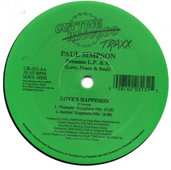 Paul Simpson, L.P. & S. - Love's Happiness