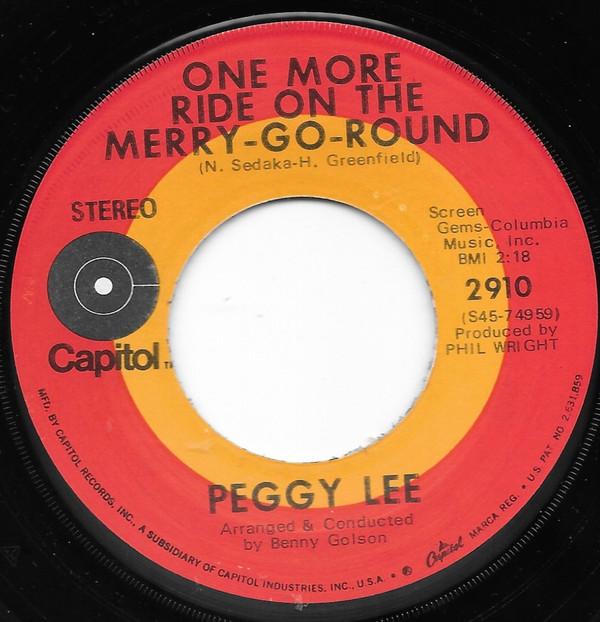 Peggy Lee - One More Ride On The Merry-Go-Round