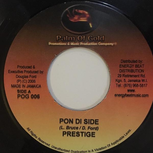 Prestige (7), Donovan Steele - Pon Di Side / The Story Of My Life