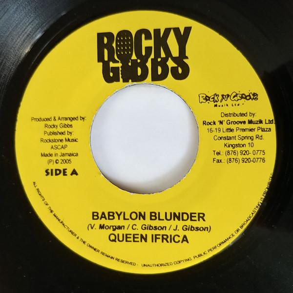 Queen Ifrica, George Nooks - Babylon Blunder / Easy Shaking