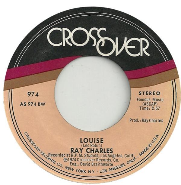 Ray Charles - Louise