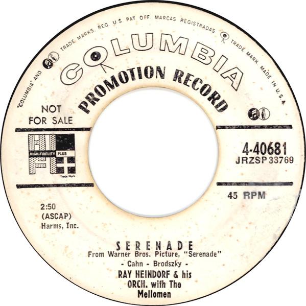 Ray Heindorf & His Orchestra - Serenade / Bullfight