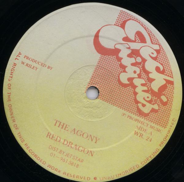 Red Dragon, Flourgon, Sanchez - The Agony / Dungle Lover