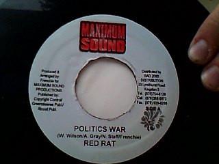 Red Rat, Mad Andrew - Politics War / Tonight Alone