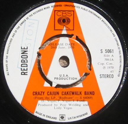 Redbone - Crazy Cajun Cakewalk Band