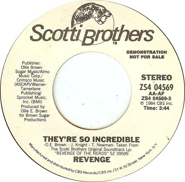 Revenge (5) - They're So Incredible