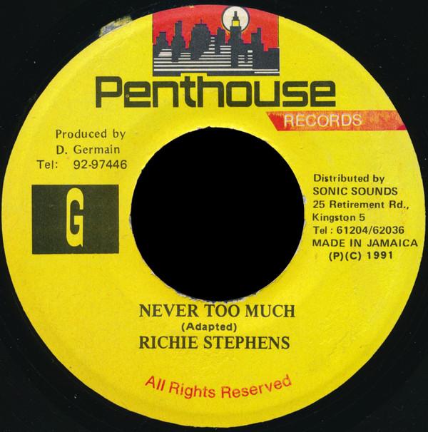 Richie Stephens - Never Too Much