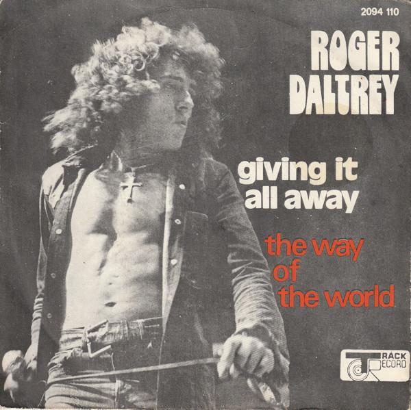 Roger Daltrey - Giving It All Away