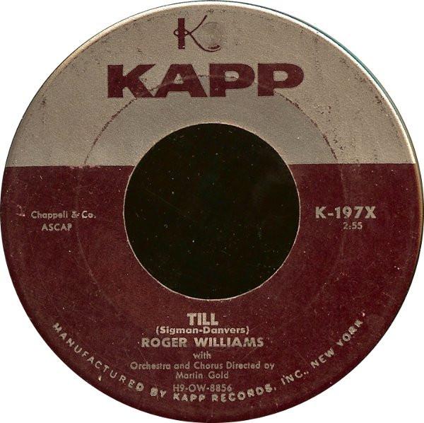 Roger Williams (2) - Till / Big Town