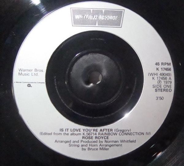 Rose Royce - Is It Love Your After