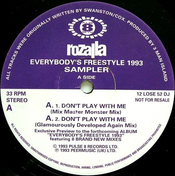Rozalla - Everybody's Freestyle 1993 - Sampler