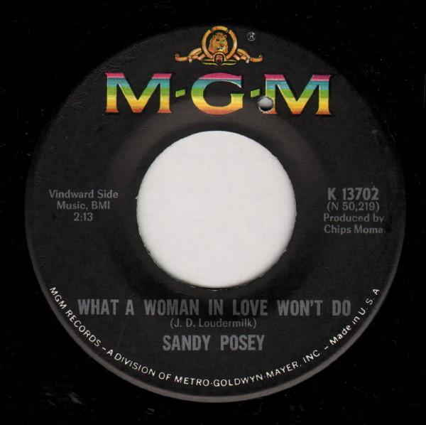 Sandy Posey - What A Woman In Love Won't Do