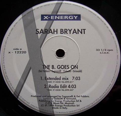 Sarah Bryant - The B. Goes On