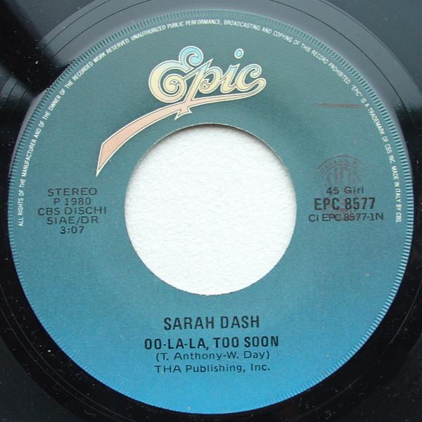 Sarah Dash - Oo-La-La, Too Soon