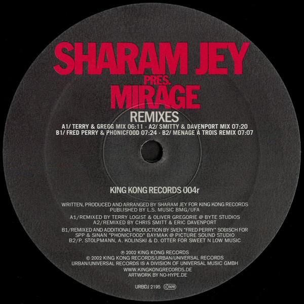Sharam Jey, Mirage (18) - You Know (Remixes)