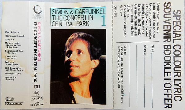 Simon & Garfunkel - The Concert In Central Park 1